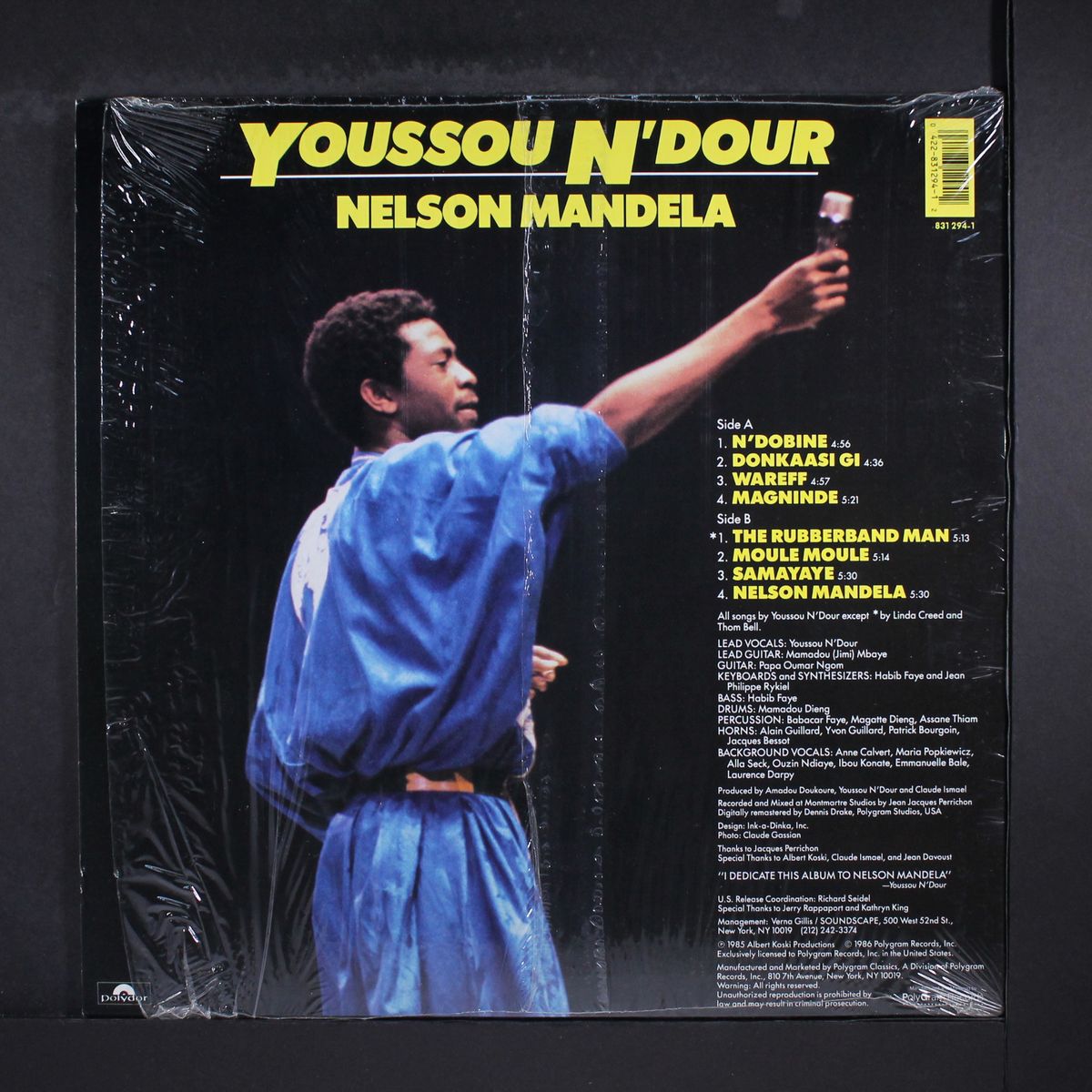 nelson mandela by YOUSSOU N'DOUR