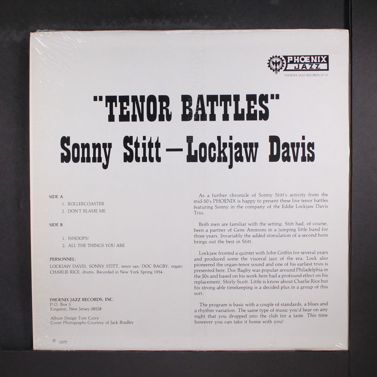 tenor battles by SONNY STITT / LOCKJAW DAVIS