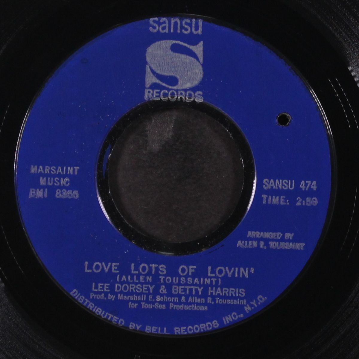 love lots of lovin' / take care of our love by LEE DORSEY & BETTY HARRIS