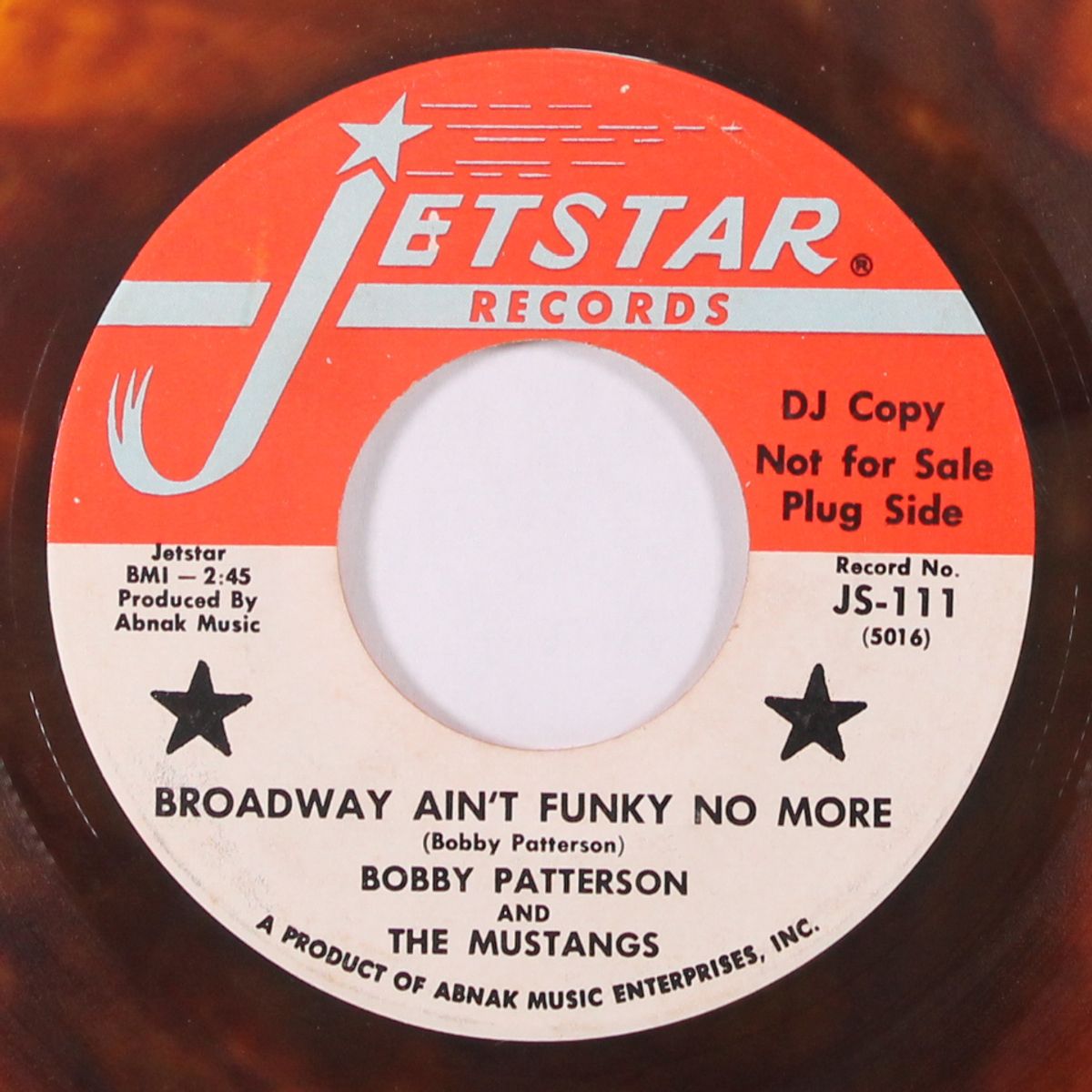 broadway ain't funky no more / i met my match by BOBBY PATTERSON
