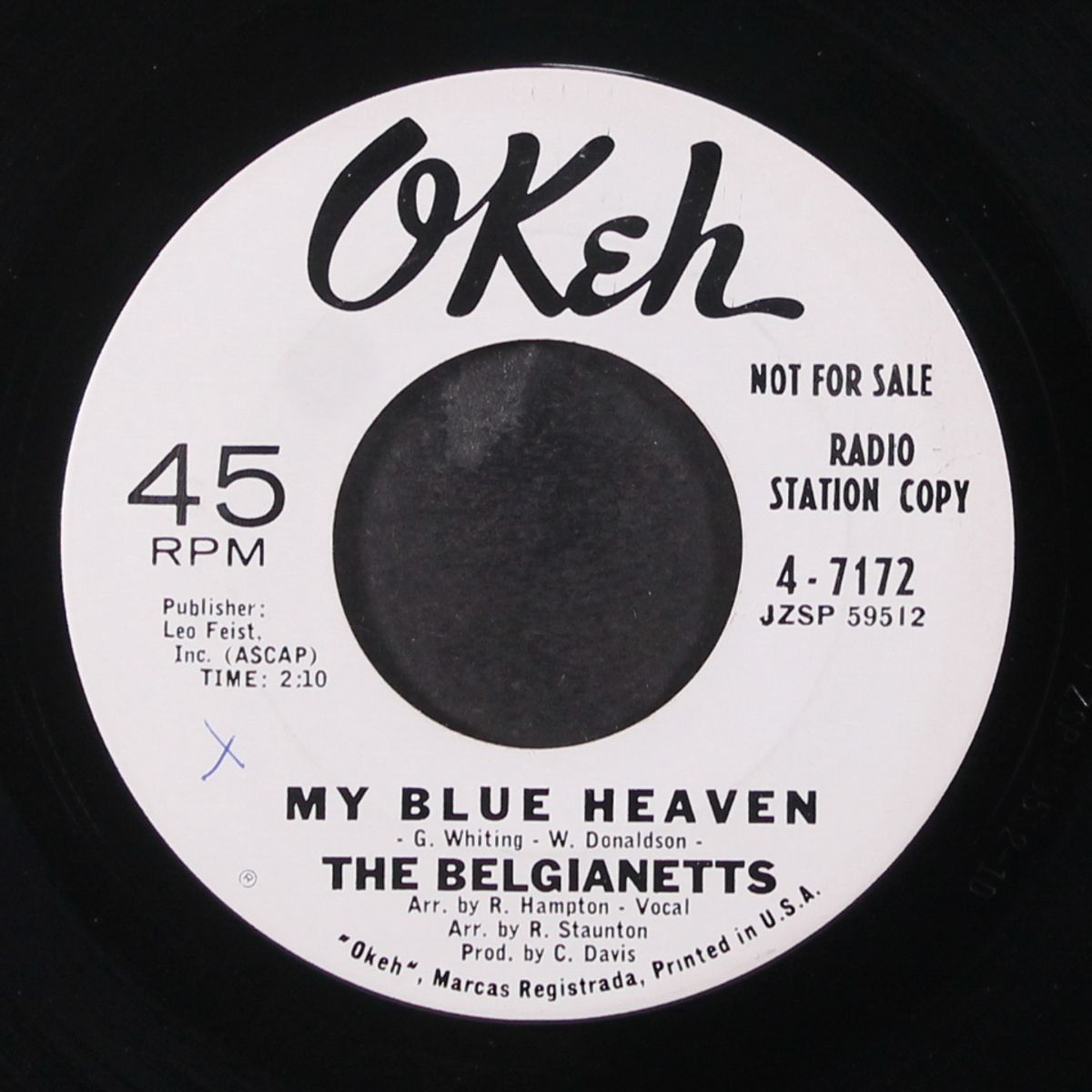 the train / my blue heaven by BELGIANETTS