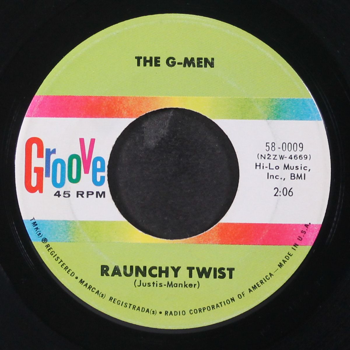 johnny and the mermaid / raunchy twist by JOHNNY KONGOS & G-MEN