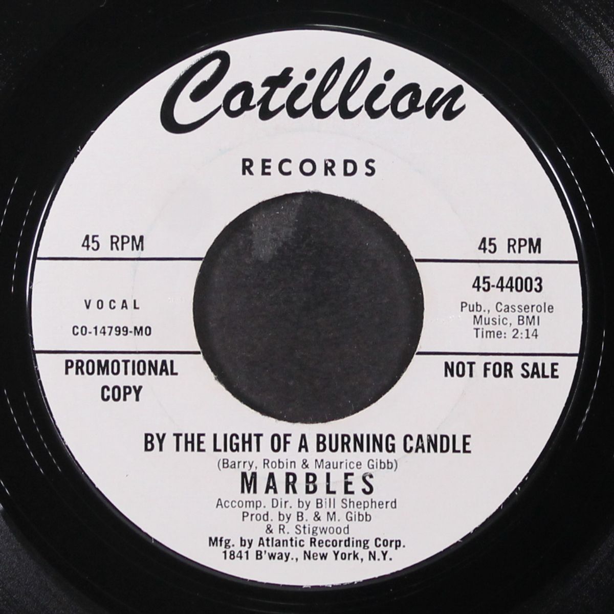 only one woman / by the light of a burning candle by MARBLES