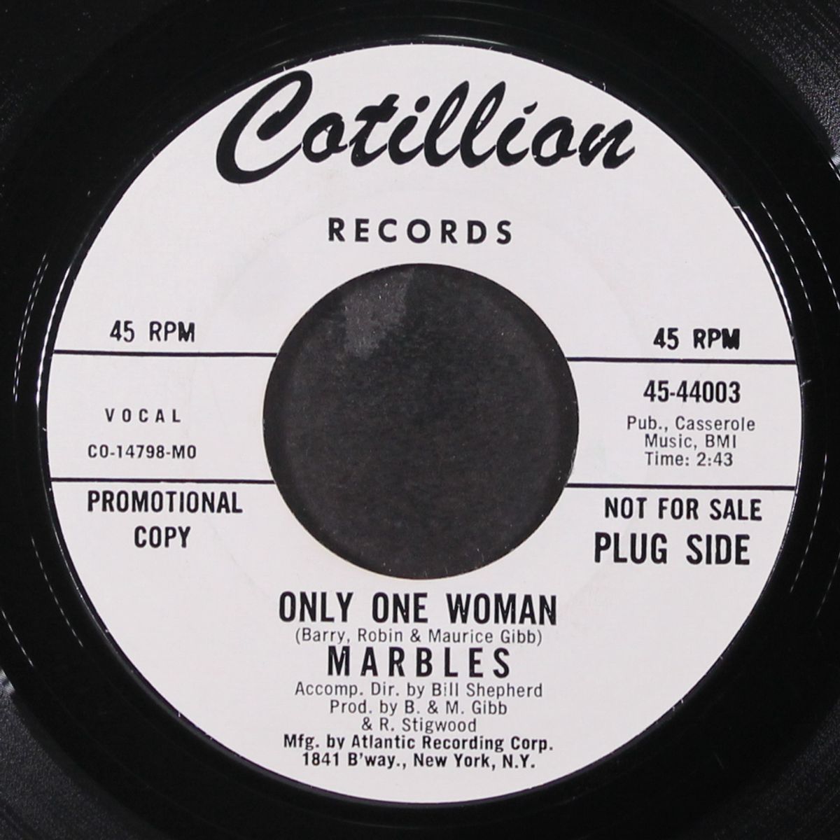 only one woman / by the light of a burning candle by MARBLES