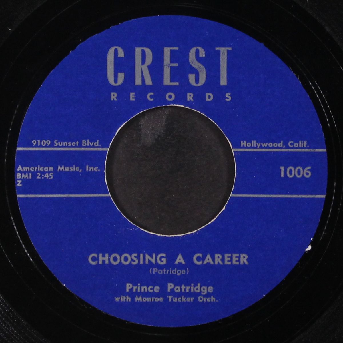 how come my dog don't bark / choosing a career by PRINCE PATRIDGE