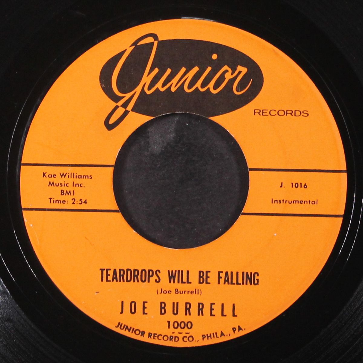 the horse / teardrops will be falling by JOE BURRELL