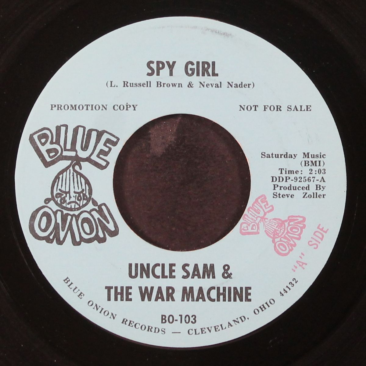 spy girl / hold on by UNCLE SAM & WAR MACHINE