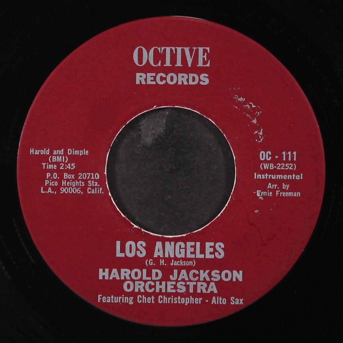 los angeles / instrumental by HAROLD JACKSON