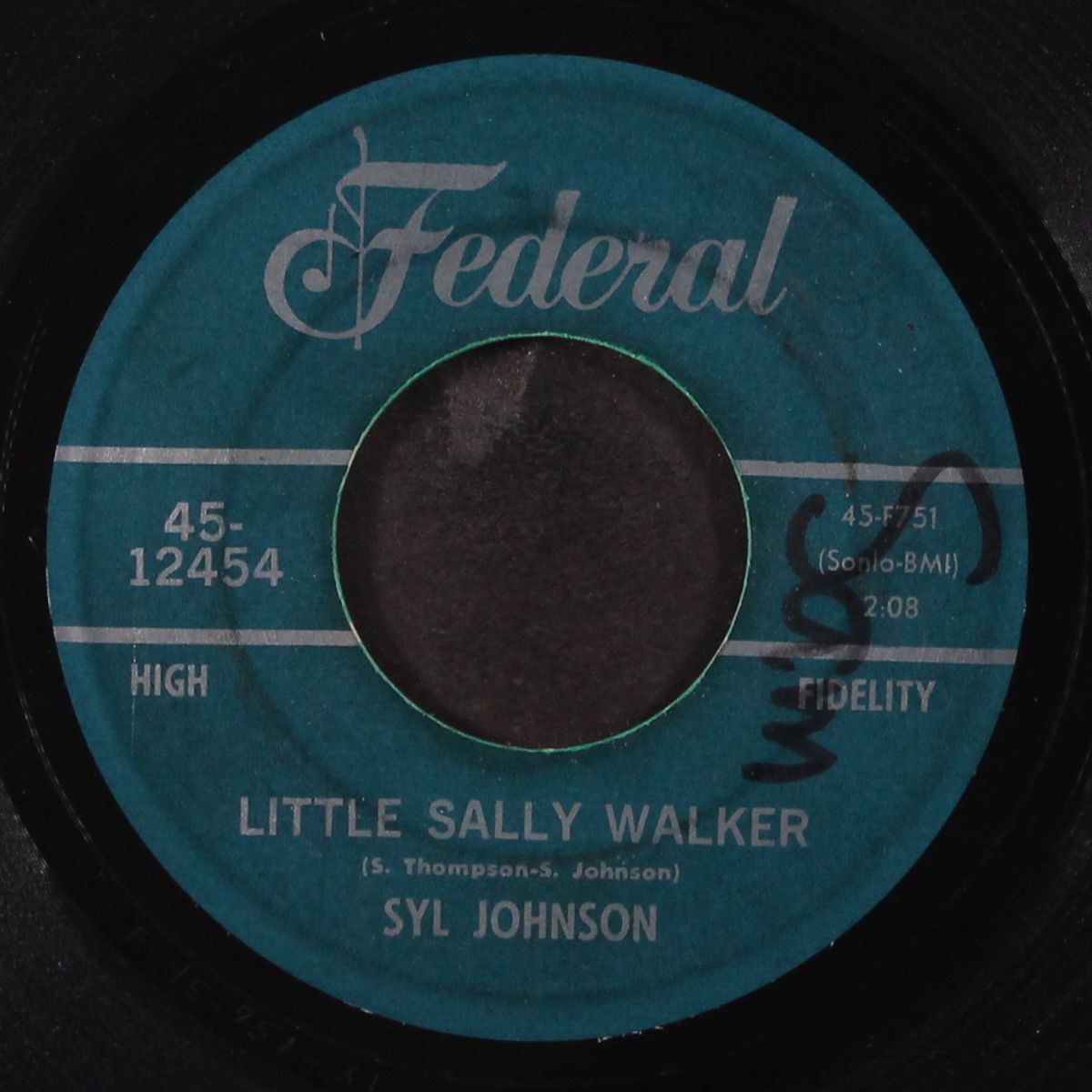 little sally walker / i resign from your love by SYL JOHNSON