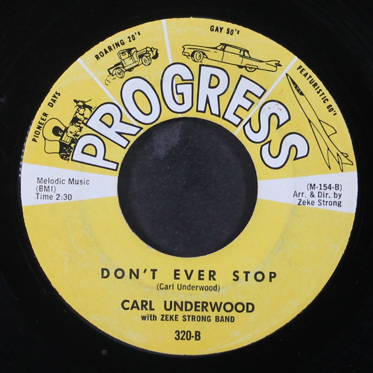 that's what they said / don't ever stop by CARL UNDERWOOD