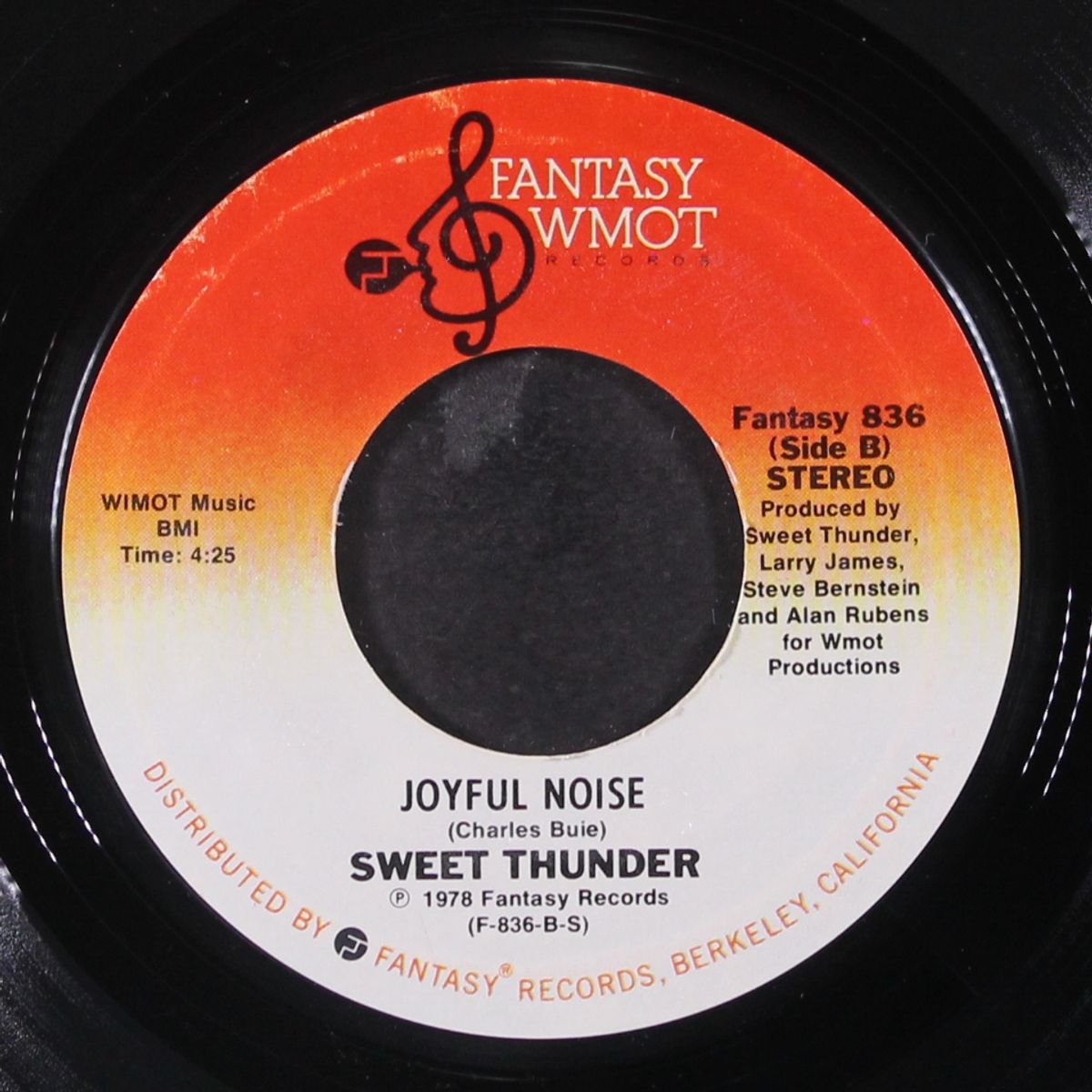 everybody's singin' love songs / joyful noise by SWEET THUNDER