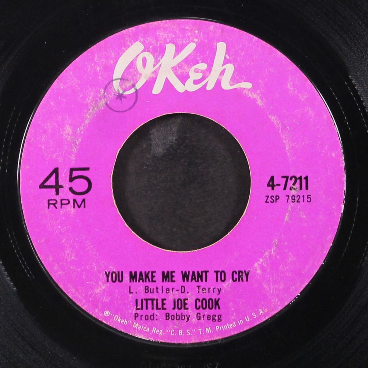 meet me down in soulsville / you make me want to cry by LITTLE JOE COOK