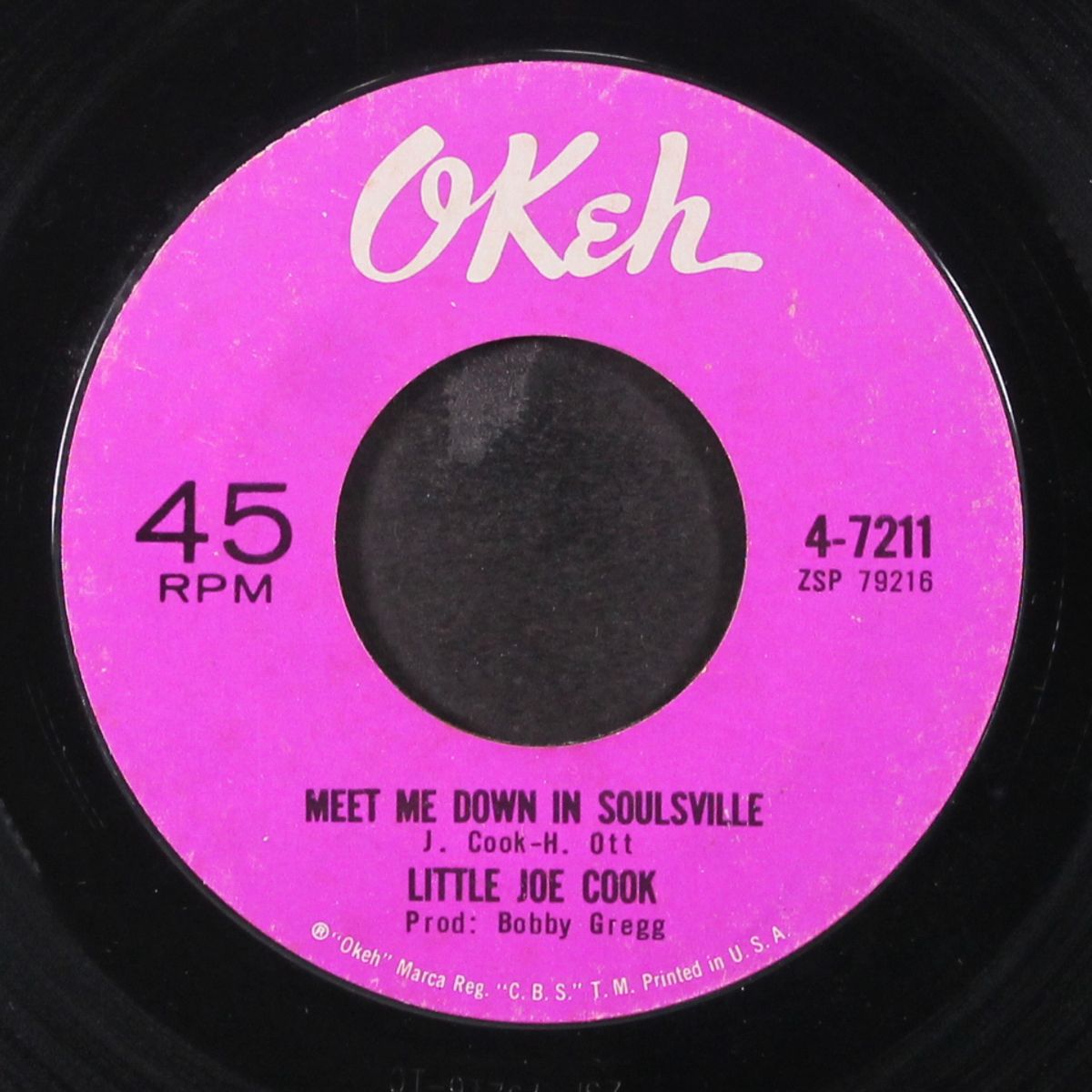 meet me down in soulsville / you make me want to cry by LITTLE JOE COOK