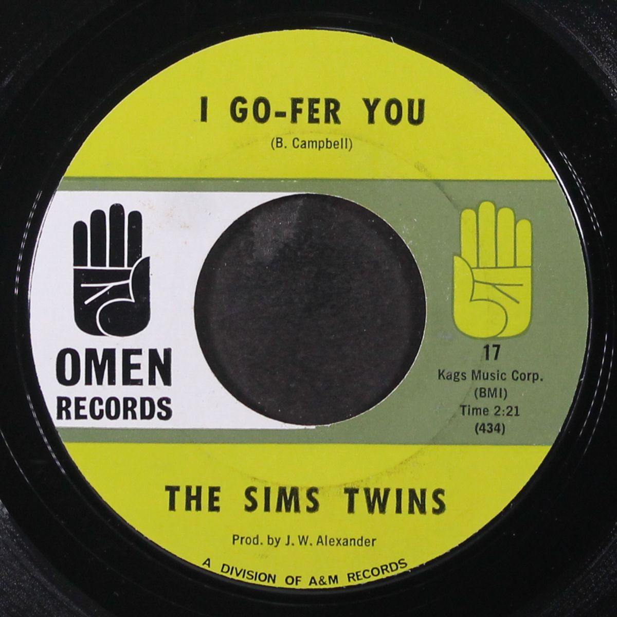 a losing battle / i go-fer you by SIMS TWINS