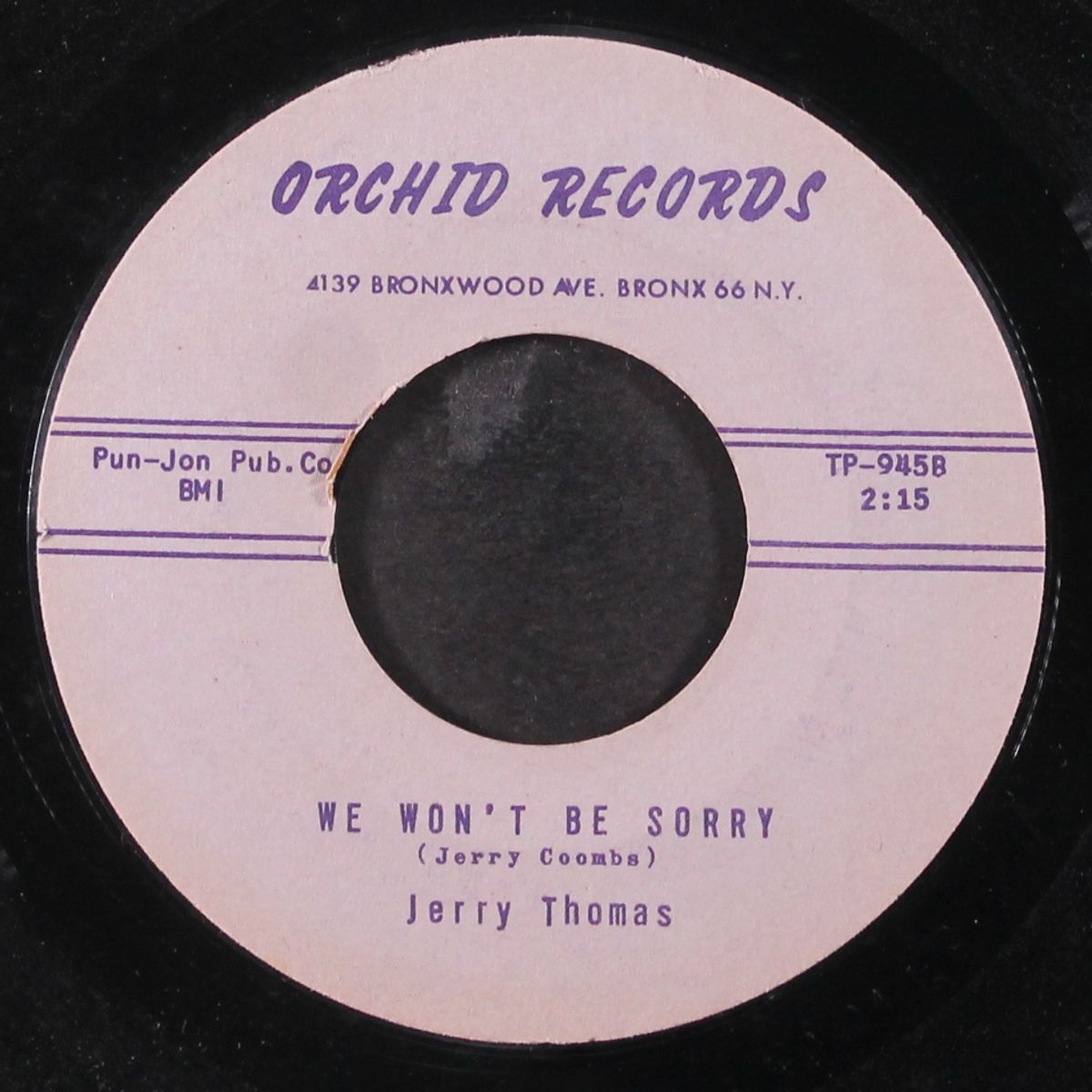 that's the price i had to pay / we won't be sorry by JERRY THOMAS