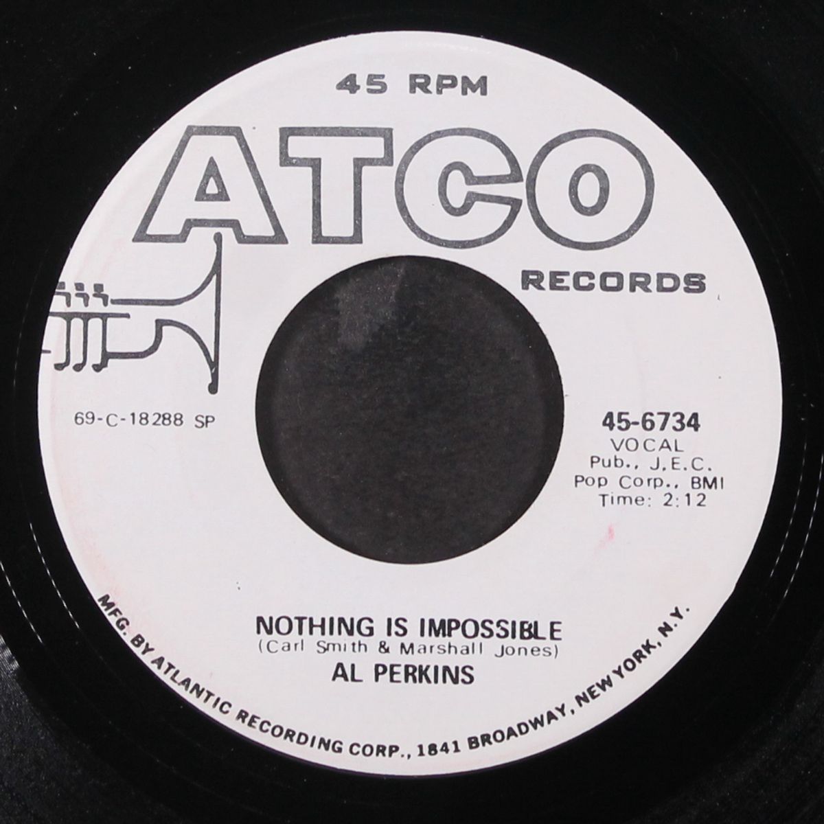 snap your fingers / nothing is impossible by AL PERKINS