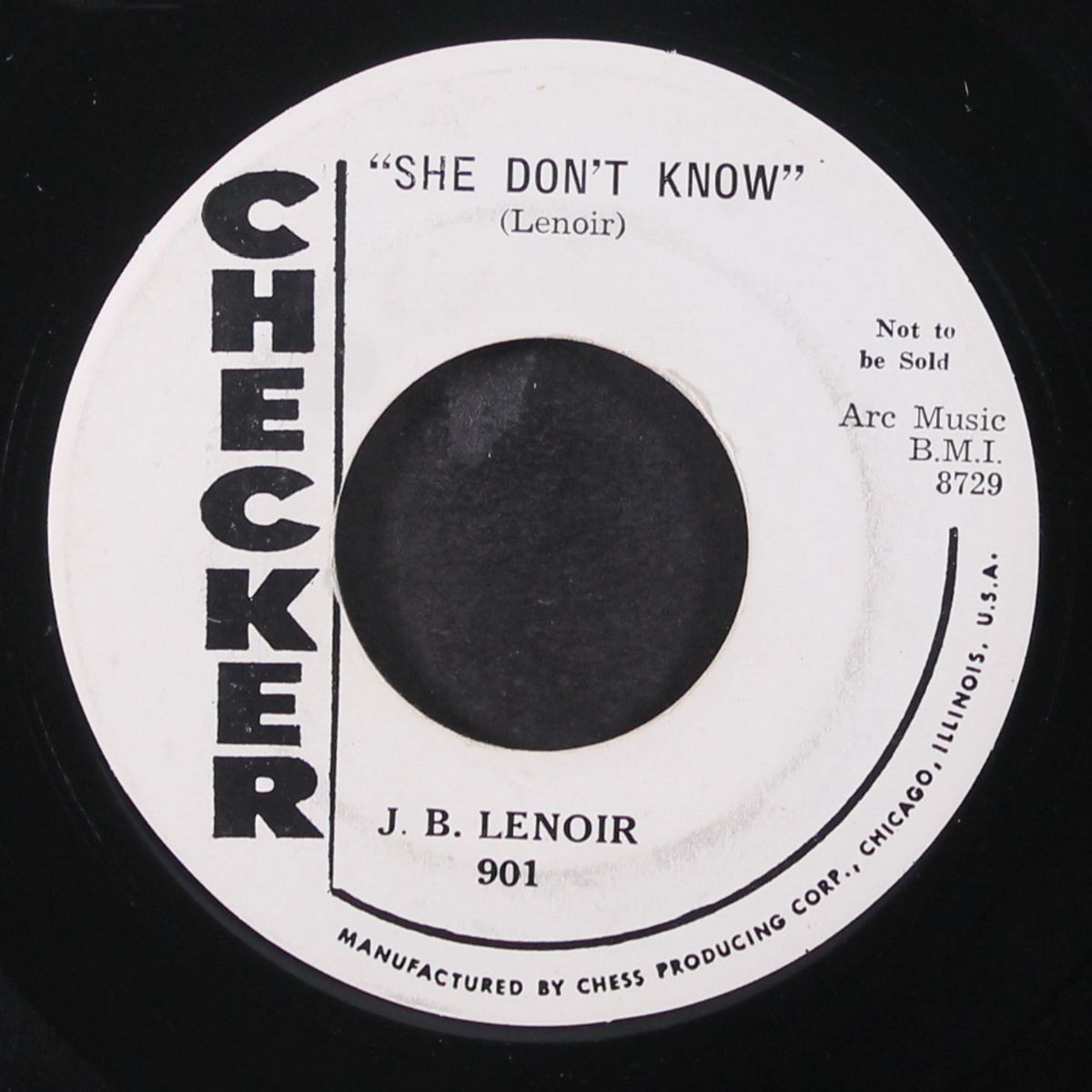 daddy talk to your son / she don't know by J.B. LENOIR