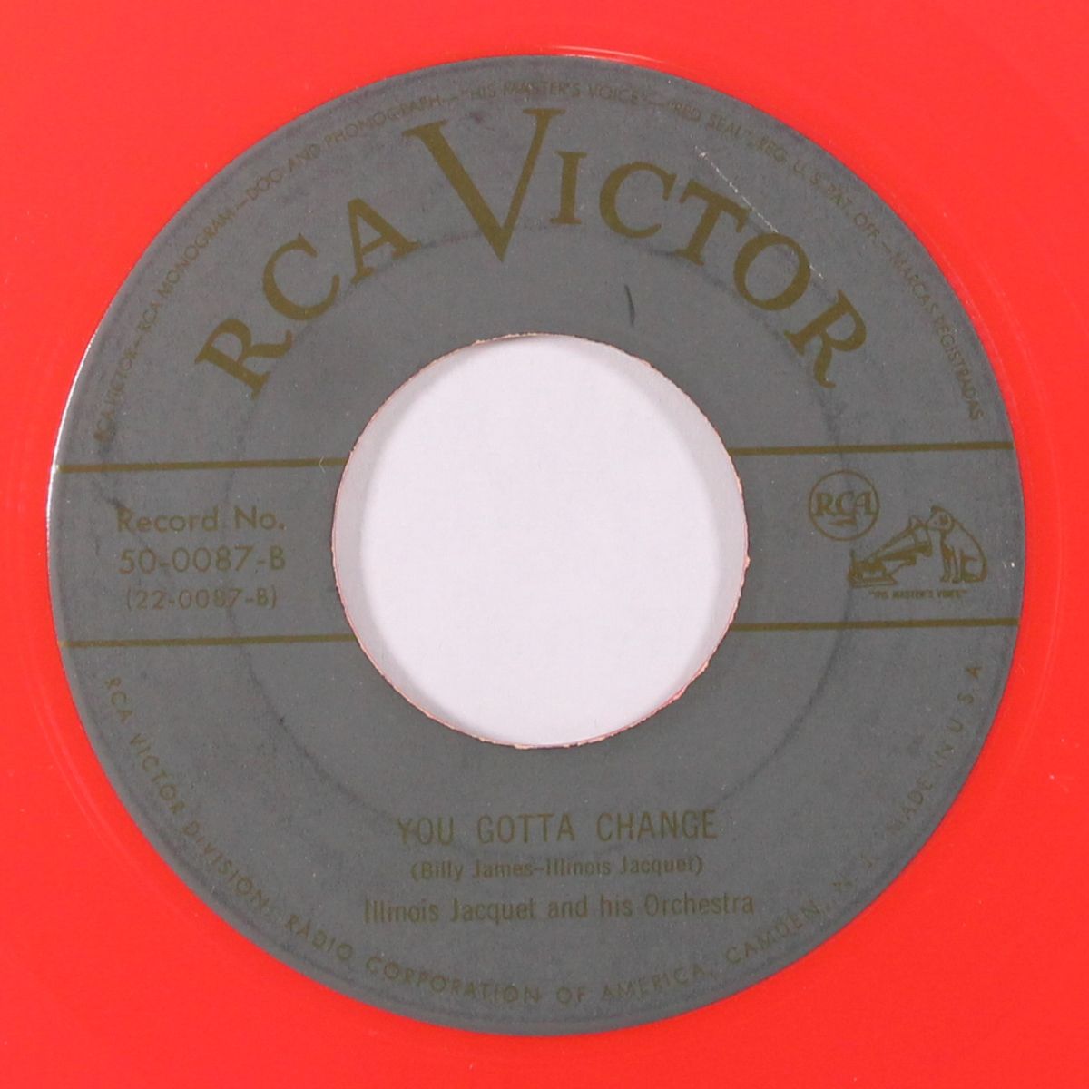 my old gal / you gotta change by ILLINOIS JACQUET
