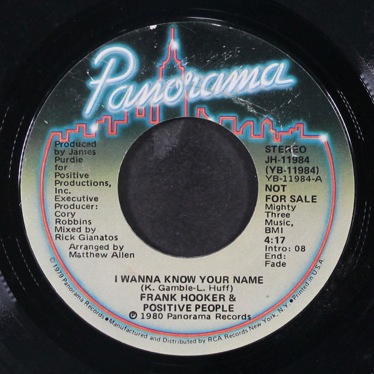 i wanna know your name by FRANK HOOKER & POSITIVE PEOPLE