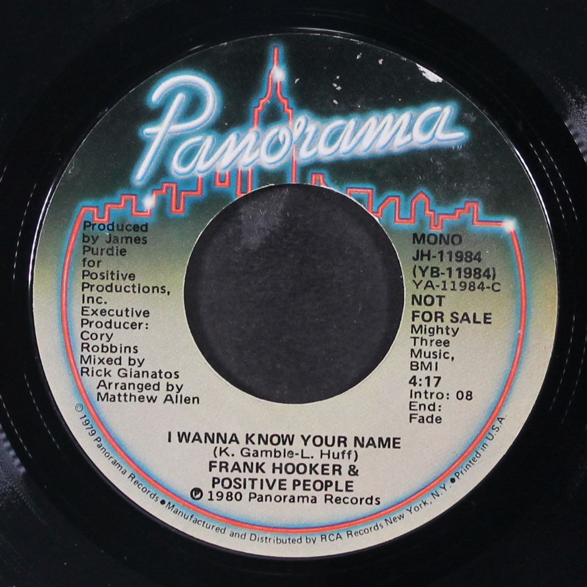 i wanna know your name by FRANK HOOKER & POSITIVE PEOPLE