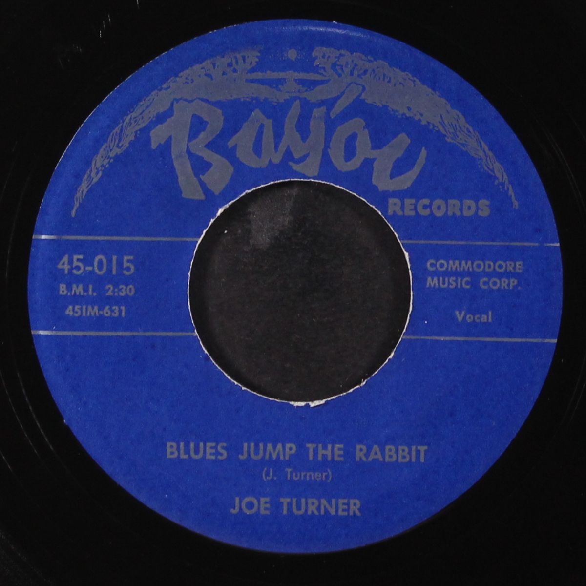 blues jumped the rabbit / the sun is shining by JOE TURNER
