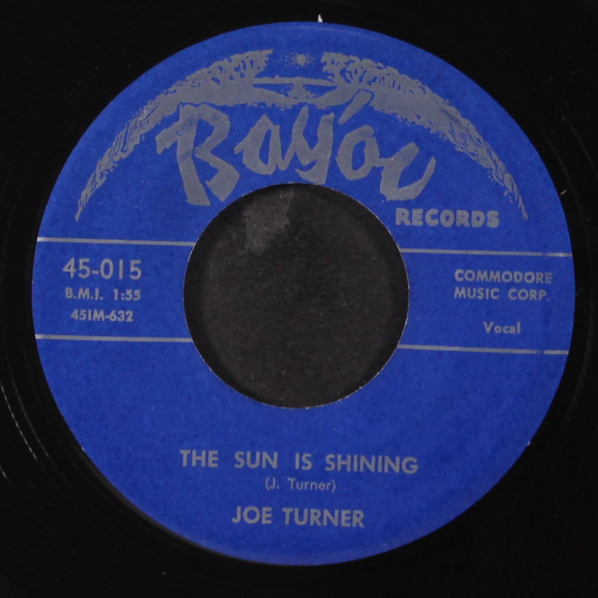 blues jumped the rabbit / the sun is shining by JOE TURNER