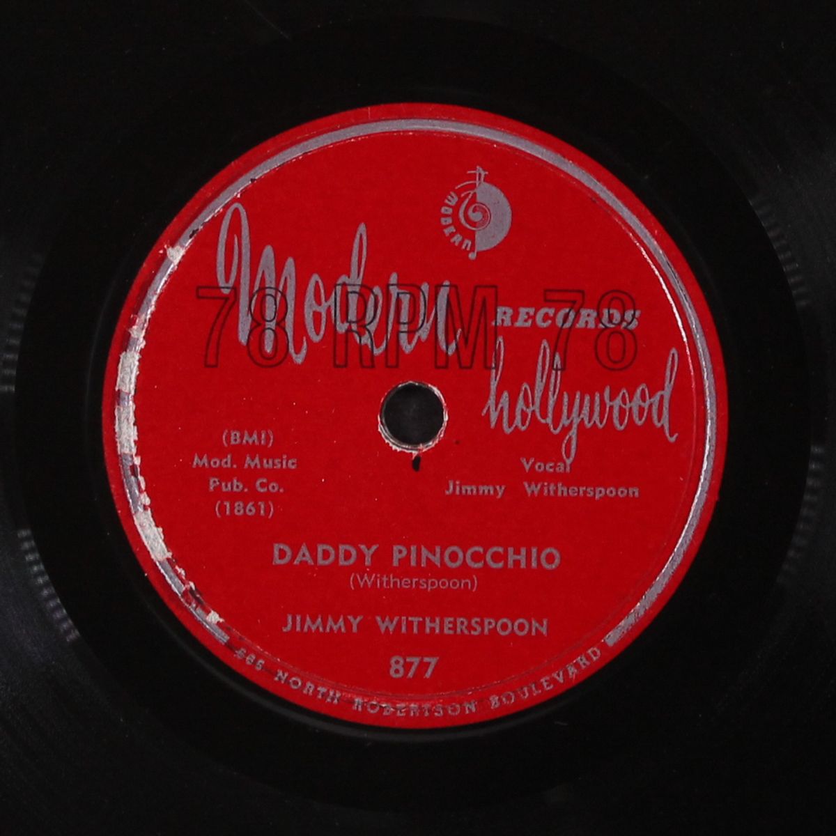 daddy pinocchio / love me baby by JIMMY WITHERSPOON