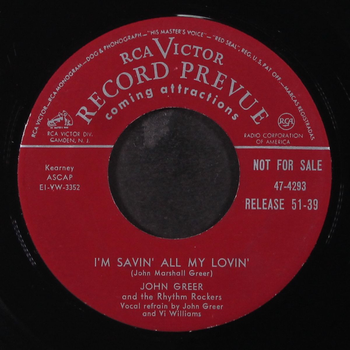 have another drink and talk to me / i'm savin' all my lovin' by JOHN GREER