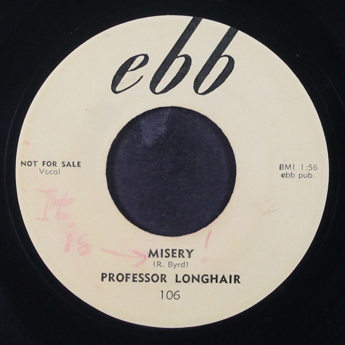 look what you're doin' to me / misery by PROFESSOR LONGHAIR