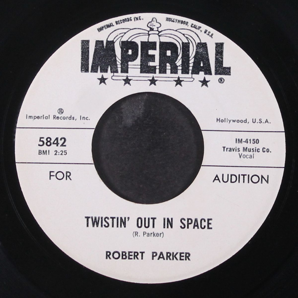 twistin' out in space / mashed potatoes all night long by ROBERT PARKER