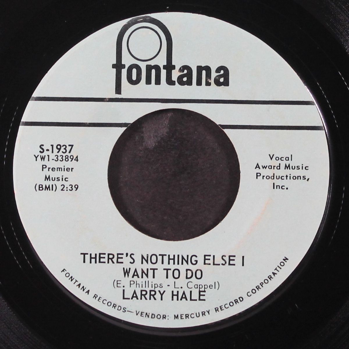 i broke up inside / there's nothing else i want to do by LARRY HALE