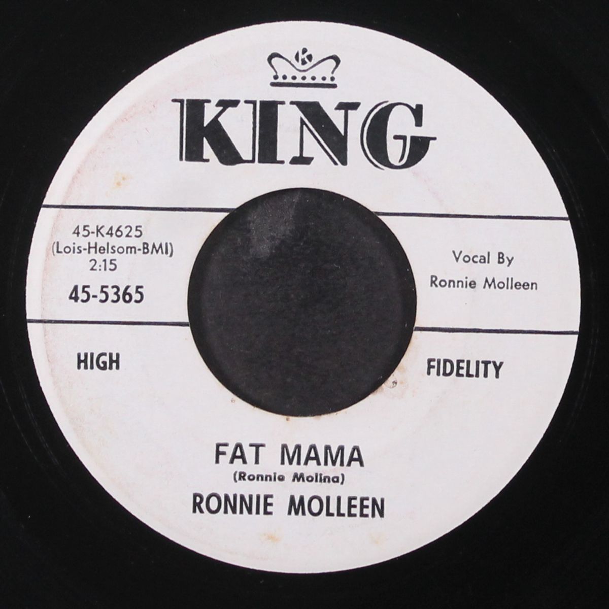 rockyn' up / fat mama by RONNIE MOLLEEN