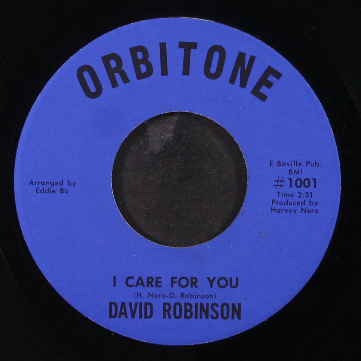 i like it like it is / i care for you by DAVID ROBINSON