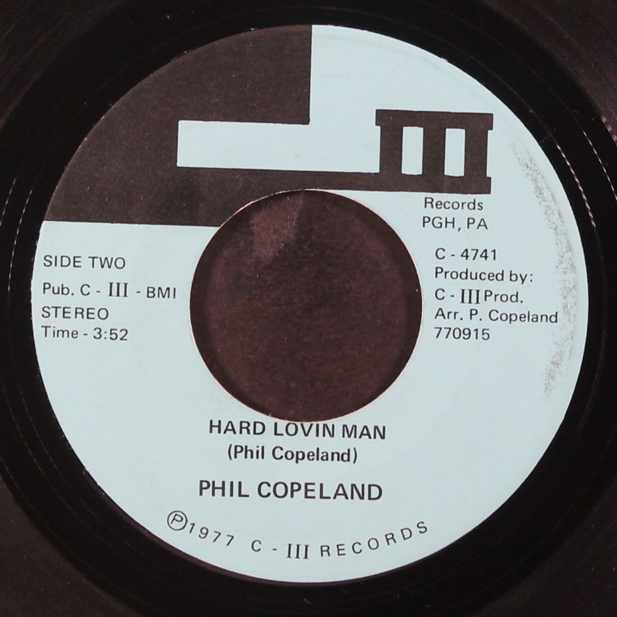 lil darlin / hard lovin man by PHIL COPELAND