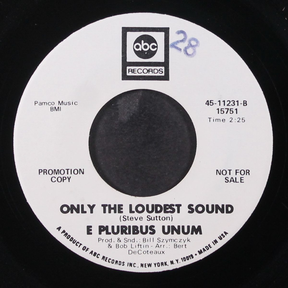 only the loudest sound / oh, calcutta by E PLURIBUS UNUM