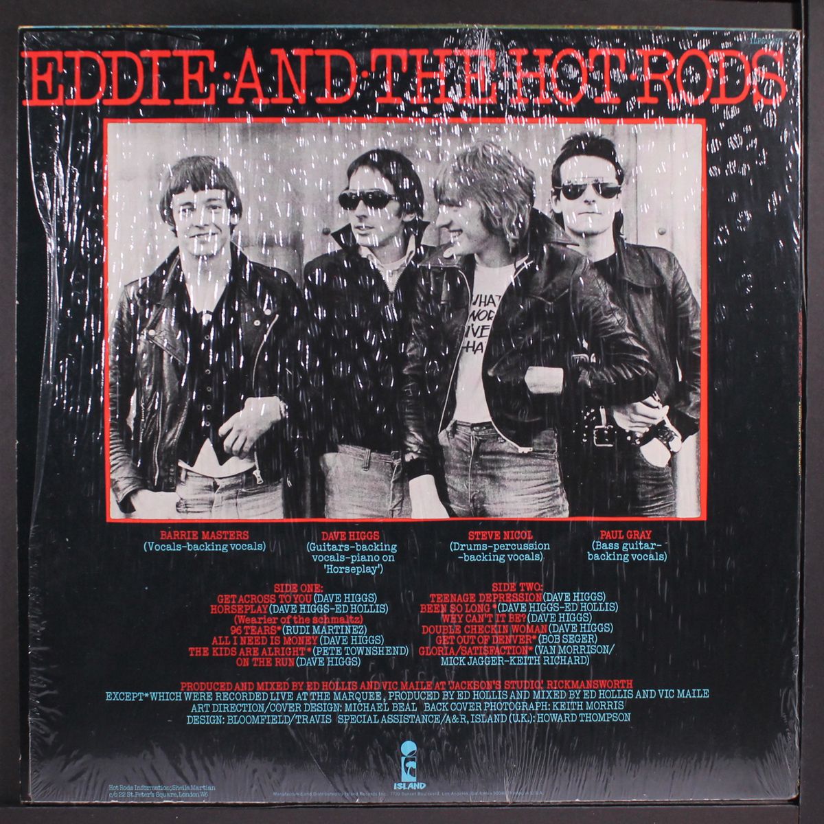 teenage depression by EDDIE & HOT RODS