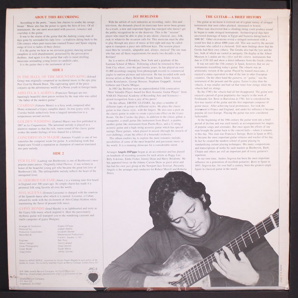 erotic guitars by JAY BERLINER