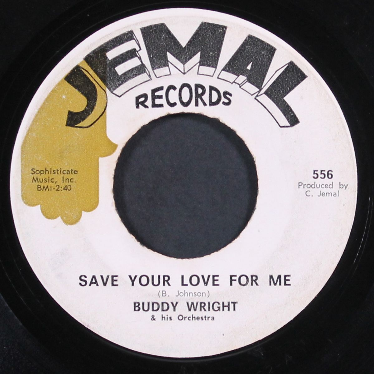 hound dog / save your love for me by BUDDY WRIGHT