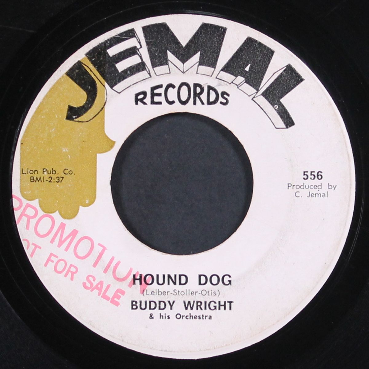 hound dog / save your love for me by BUDDY WRIGHT