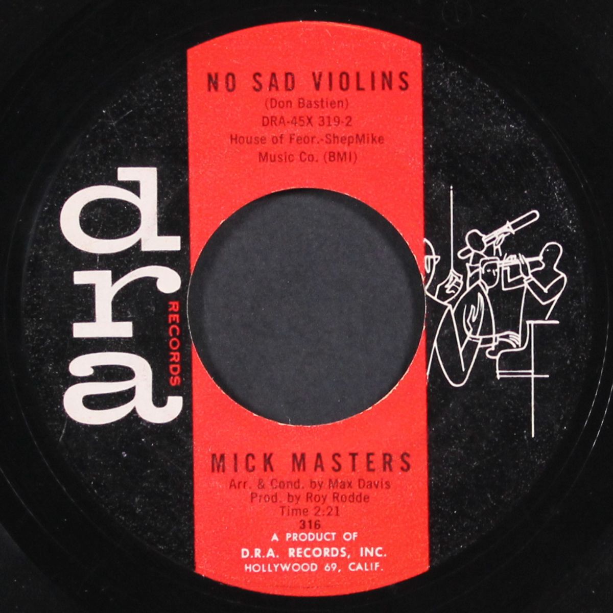 whole wide world / no sad violins by MICK MASTERS