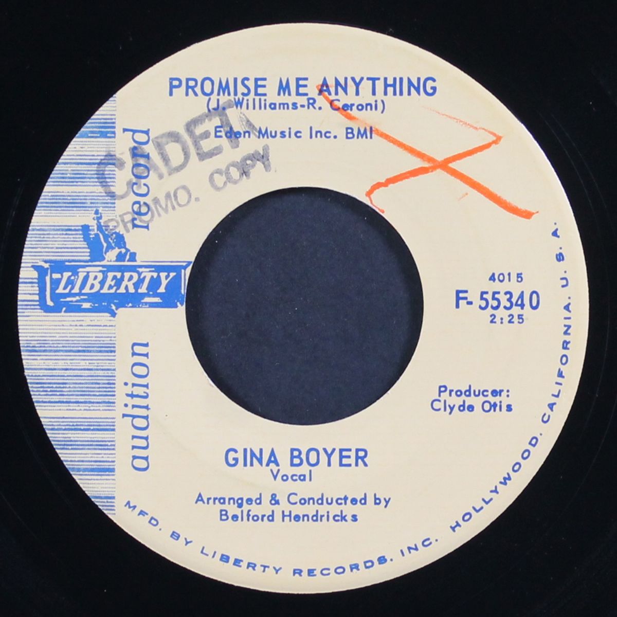 promise me anything by GINA BOYER