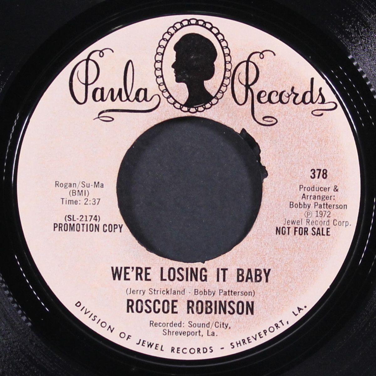 we're losing it baby by ROSCOE ROBINSON