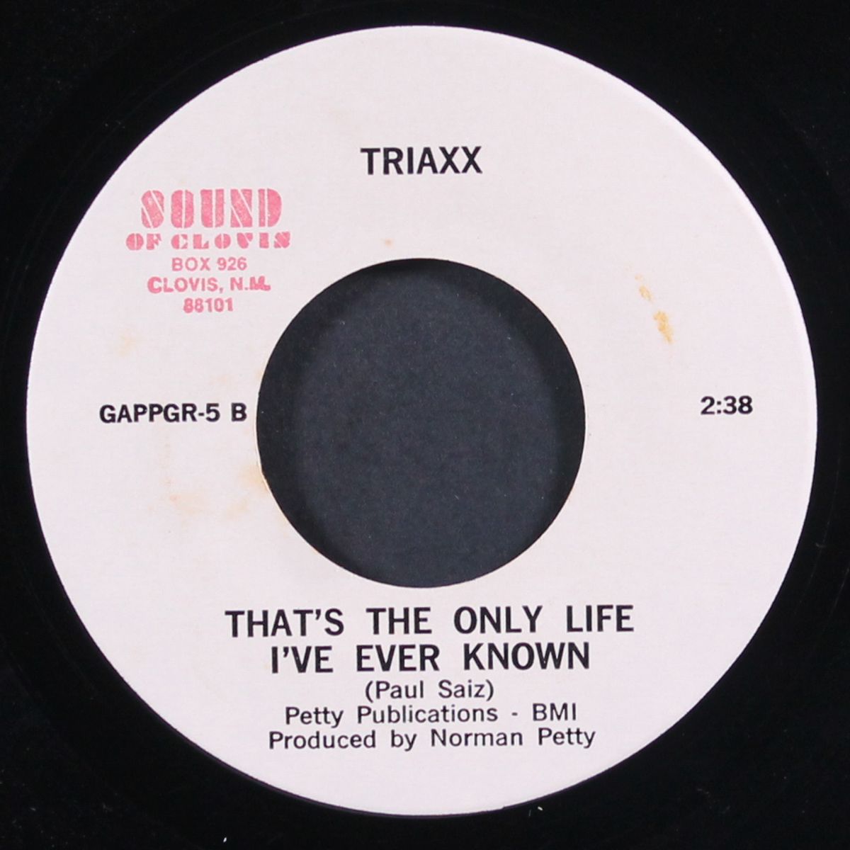 that's the only life i've ever known by TRIAXX