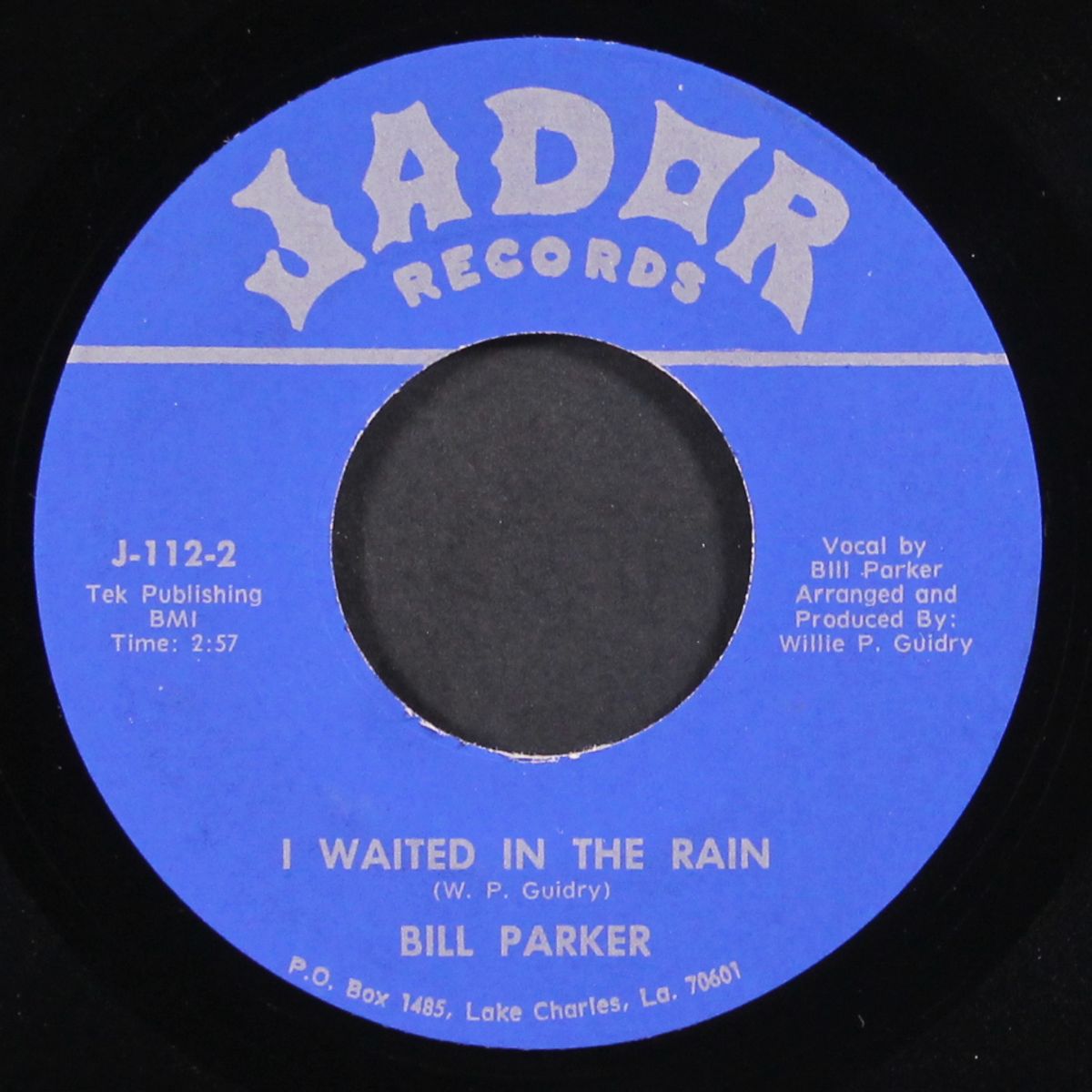 i'm gonna put my foot down / i waited in the rain by BILL PARKER