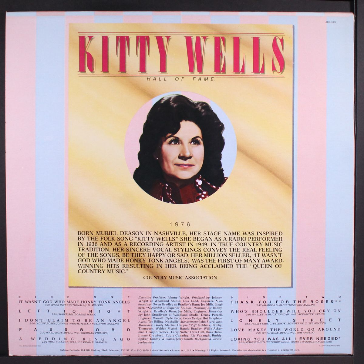 hall of fame, vol. 1 by KITTY WELLS