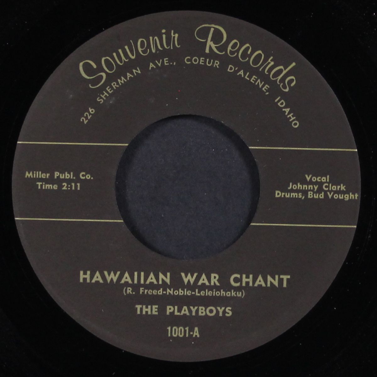 hawaiian war chant / believe it or not by PLAYBOYS