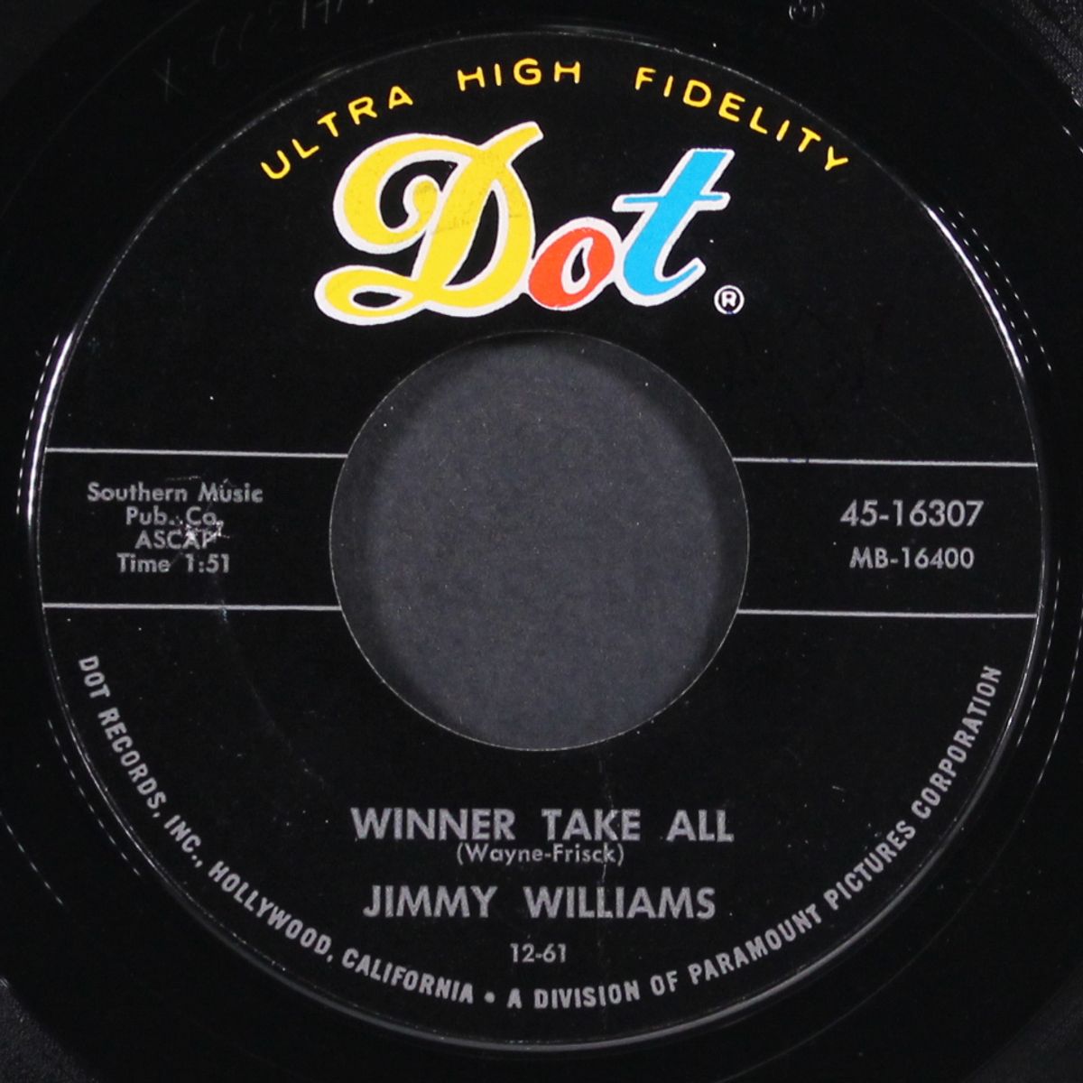 i'll always be in love with you / winner take all by JIMMY WILLIAMS