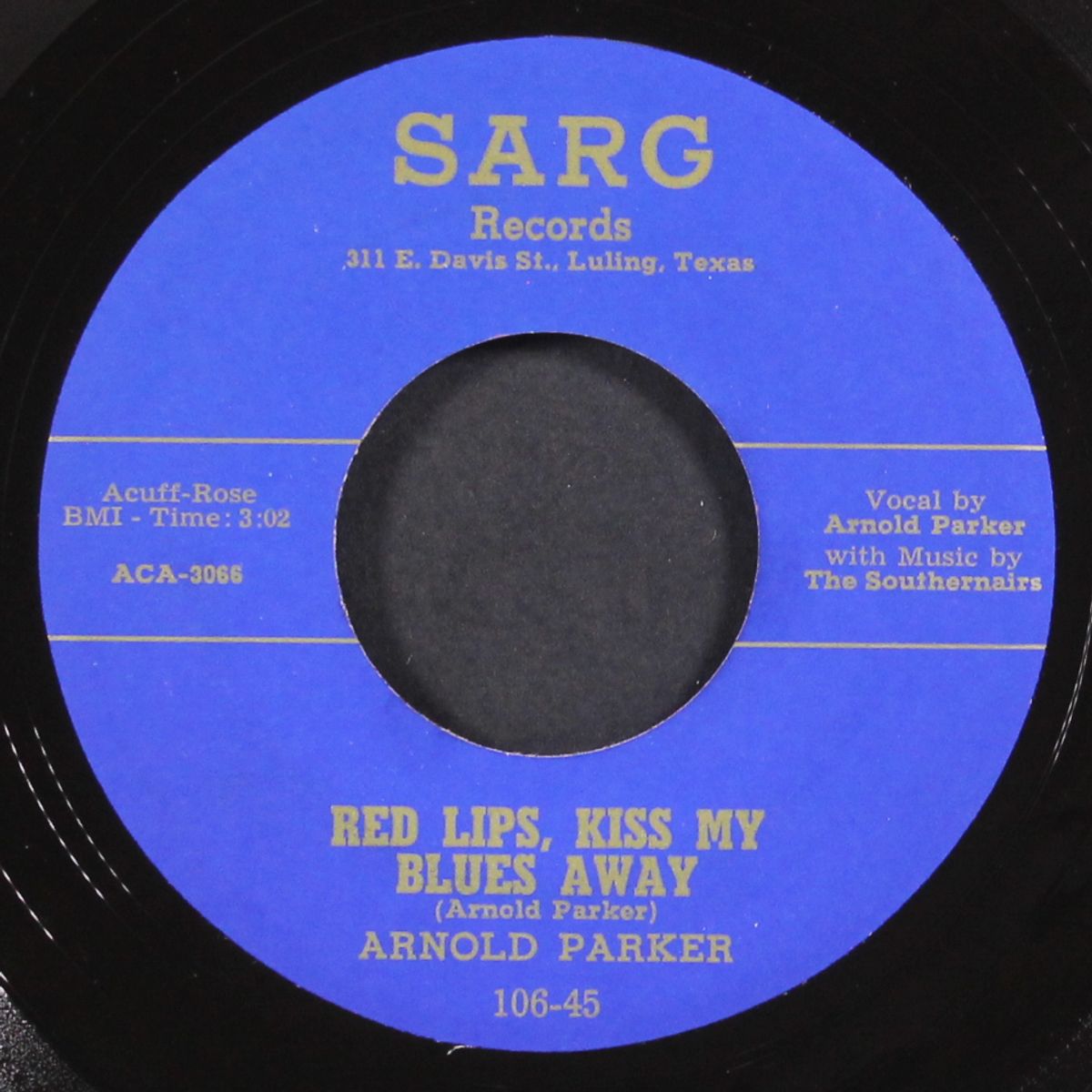 red lips, kiss my blues away by ARNOLD PARKER