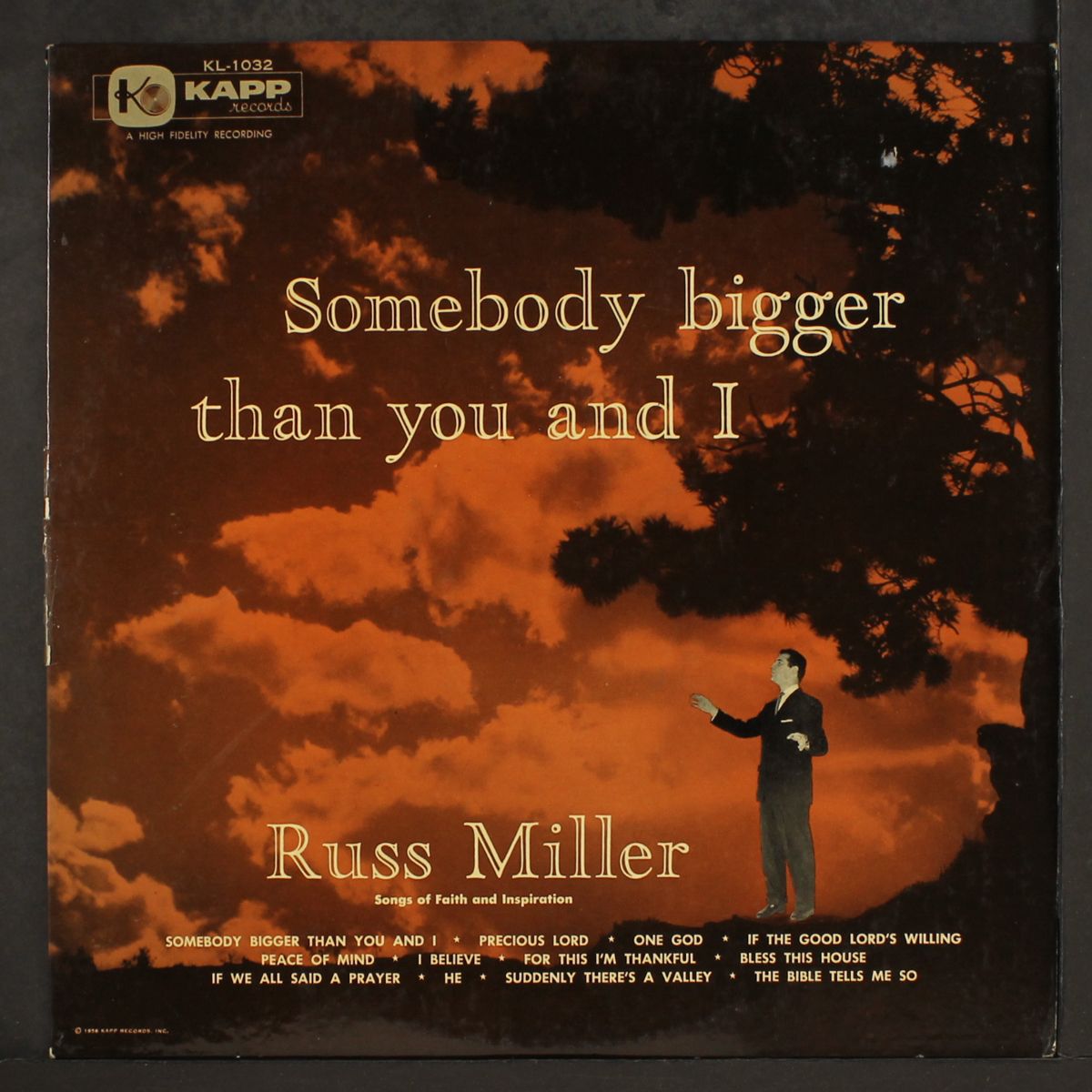 somebody bigger than you and i by RUSS MILLER