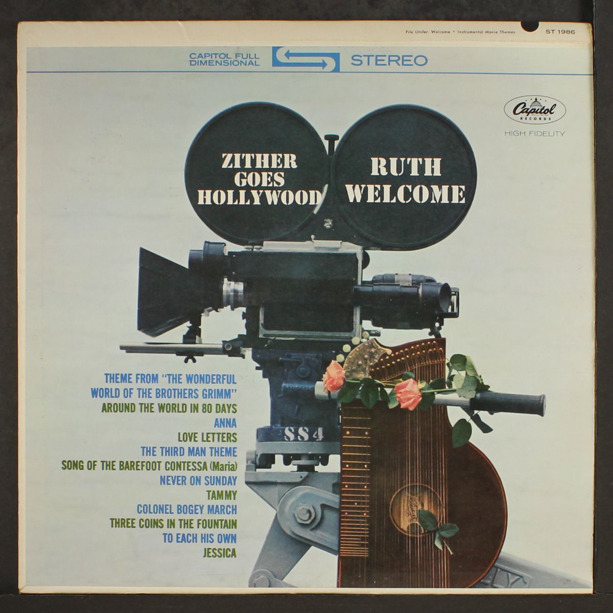 zither goes hollywood by RUTH WELCOME